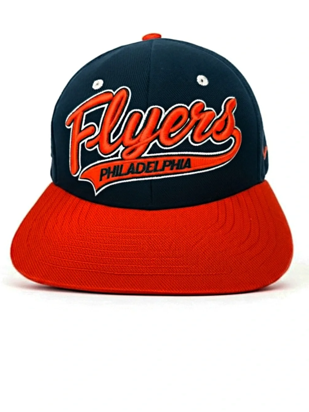 Philadelphia Flyers NHL Zephyr Snapback Hat Orange/Black Vintage  Like New